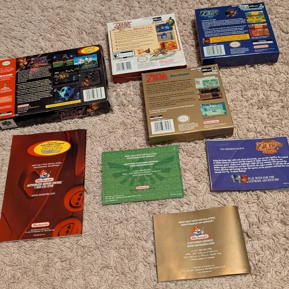 Zelda Box Only - Boxes Only - Picture 2 of 2